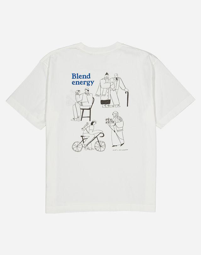 Olow T-Shirt Citizen Ecru Herren weiß